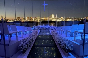 東京夜景を目の前に一生に一度の特別なひと時を「プロポーズ・プラン」