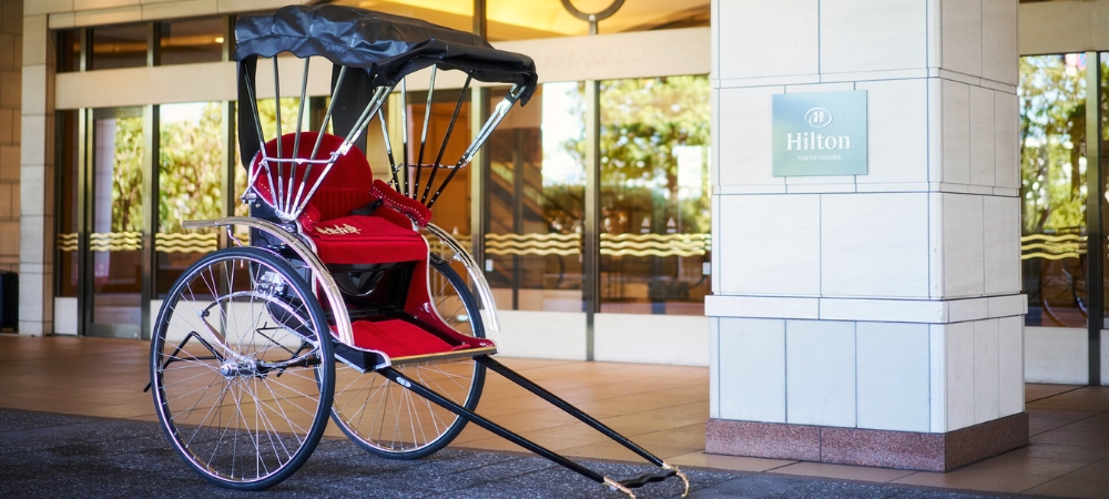 人力車 ゴーアラウンド in ODAIBA 2025 | エグゼクティブルーム・ファミリールーム・スイートルームをご予約のお客様は無料で乗車いただけます