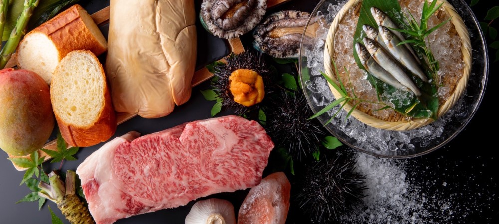 鉄板焼「さくら」季節のディナープラン