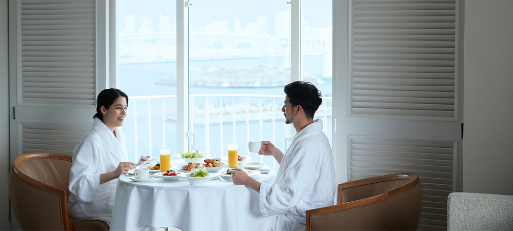 プライベート空間でゆったり過ごす朝~ルームサービス朝食メニューのご紹介~