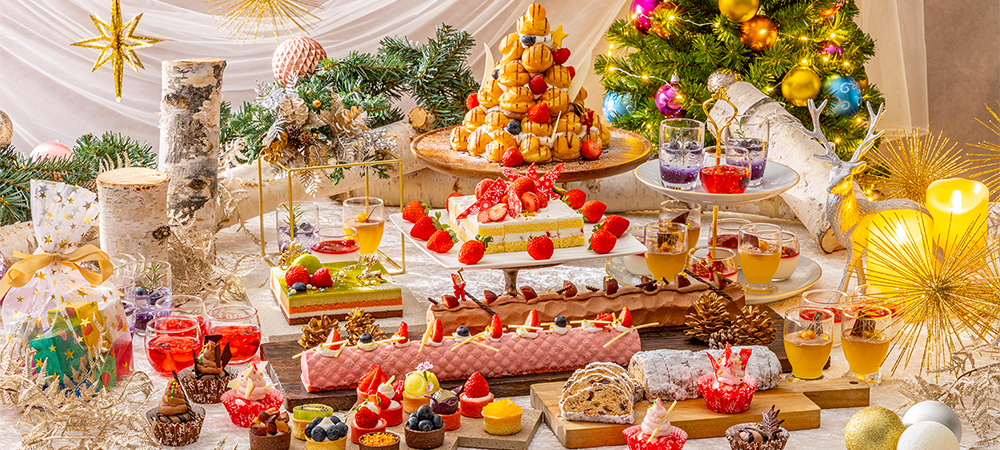 心躍る冬を祝う 贅沢なごちそうが勢ぞろい！「ウィンターホリデー ビュッフェ」