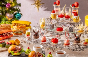 特別な冬を彩る華やかな「ウインターホリデー アフタヌーンティー」