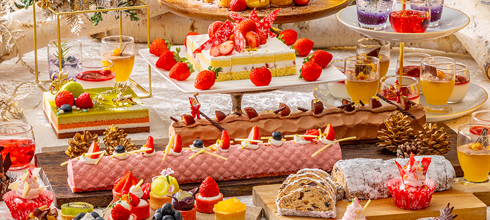 【週末限定開催！】ウィンタースイーツ ビュッフェ