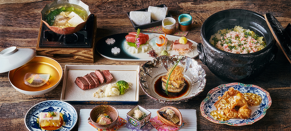 四季折々の食材を取り入れた会席ディナー『琴平(ことひら)~冬彩会席~』