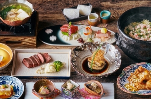 四季折々の食材を取り入れた会席ディナー『琴平（ことひら）～冬彩会席～』