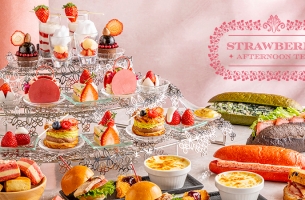 春を彩る、いちごスイーツの饗宴「ストロベリーアフタヌーンティー」