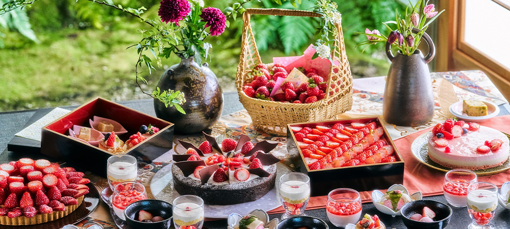 日本料理「さくら」～和×いちご デザートビュッフェ～