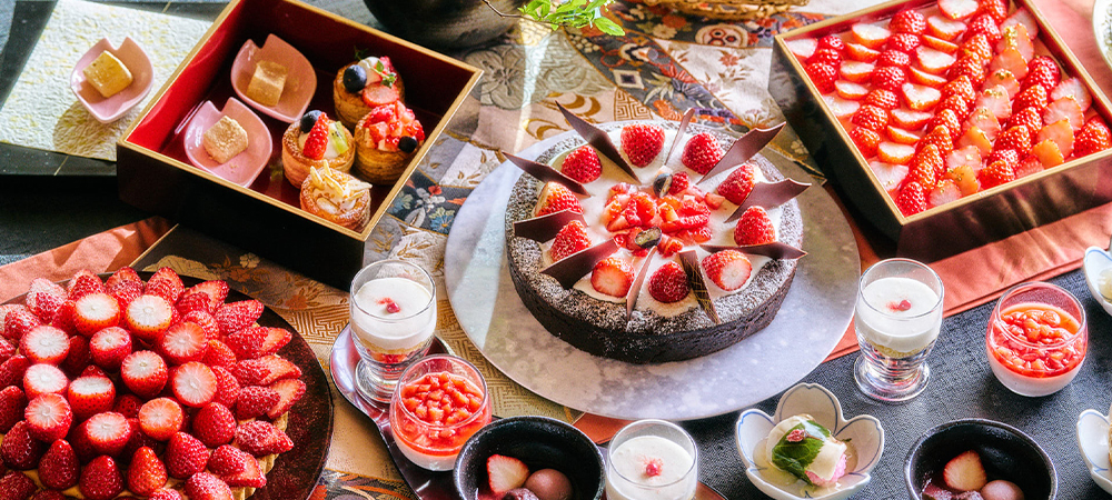 日本料理「さくら」～和×いちご デザートビュッフェ～