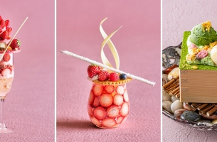 日本料理「さくら」で楽しむ和の喫茶スペシャルパフェ＆ケーキセット