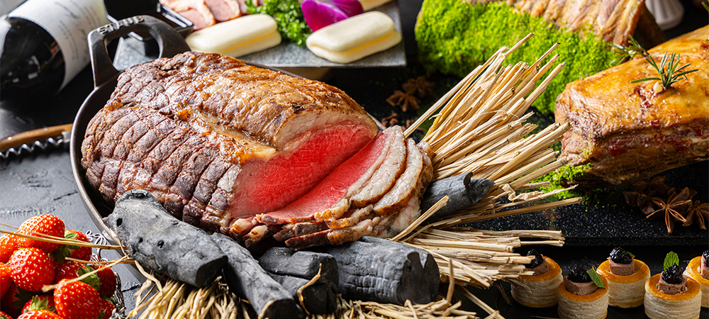 【お子様1名無料】春のファミリーお祝いビュッフェ