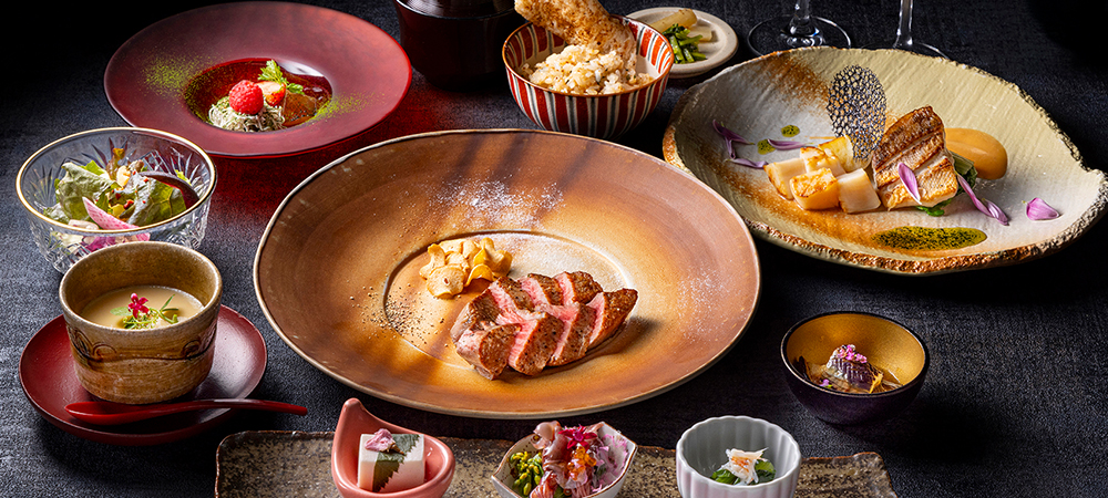 【記念日プラン】選べるレストランで“美味しい”記念日鉄板焼orグリルディナー＆乾杯ドリンク付き