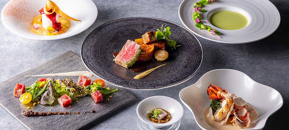 【記念日プラン】選べるレストランで“美味しい”記念日鉄板焼orグリルディナー＆乾杯ドリンク付き