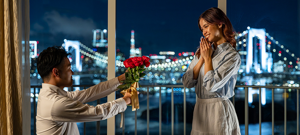 【プロポーズプラン】The Sweetest Proposal ～スイートルームで叶える、一生の約束～